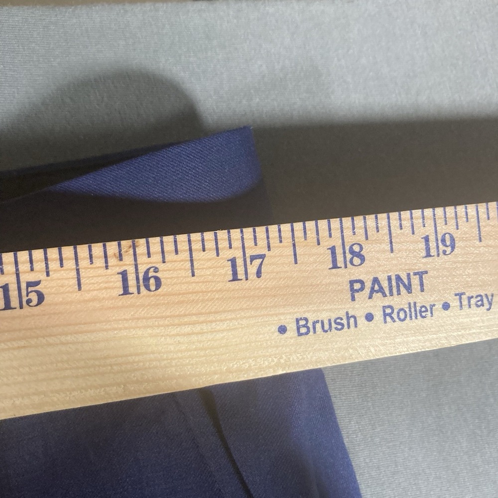 Mazura‎ Custom Clothers Blue Dress Pants Pleated 34x30 Business Law - Picture 5 of 6